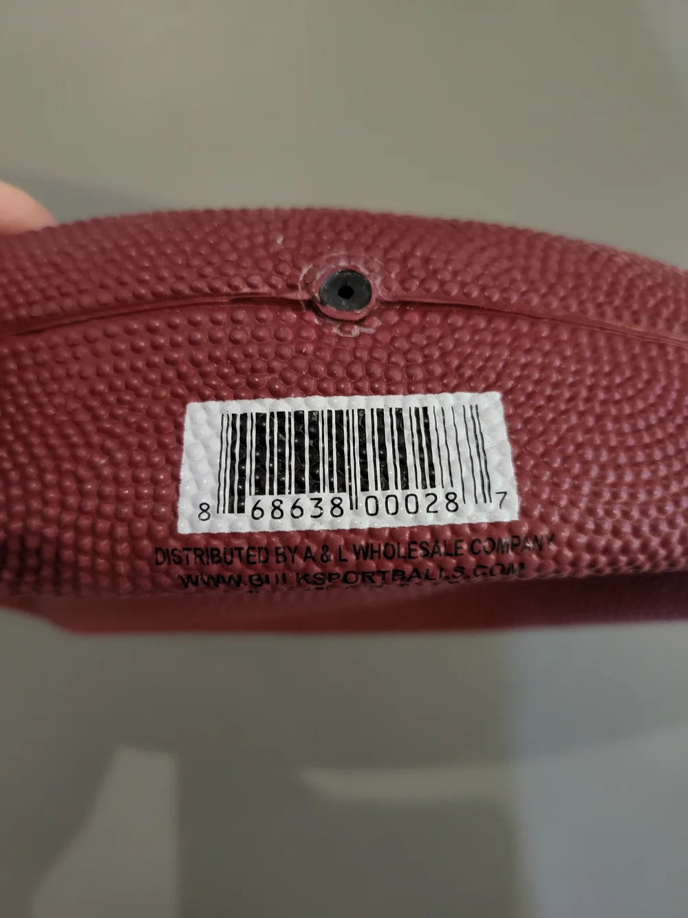 BIGGZ Indoor Outdoor Football Brown White